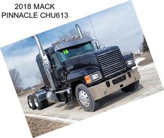 2018 MACK PINNACLE CHU613