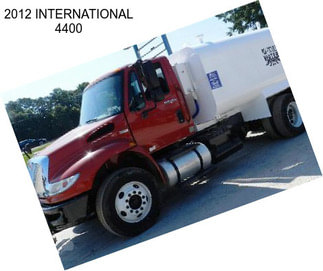 2012 INTERNATIONAL 4400