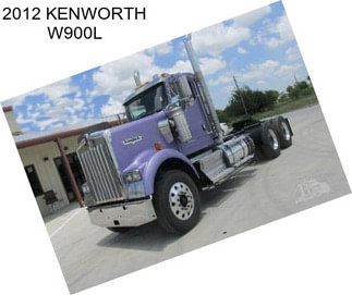 2012 KENWORTH W900L