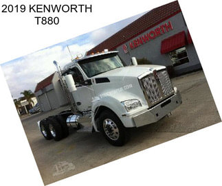 2019 KENWORTH T880