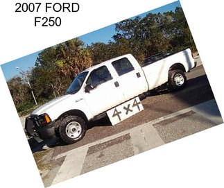 2007 FORD F250