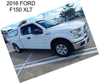 2016 FORD F150 XLT