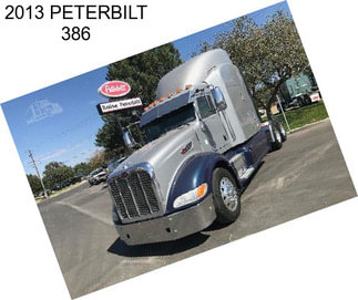 2013 PETERBILT 386