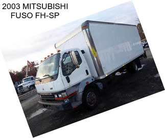 2003 MITSUBISHI FUSO FH-SP