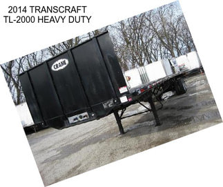 2014 TRANSCRAFT TL-2000 HEAVY DUTY