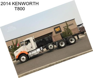 2014 KENWORTH T800