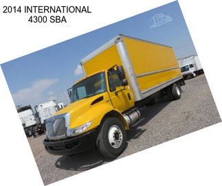 2014 INTERNATIONAL 4300 SBA