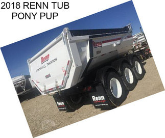 2018 RENN TUB PONY PUP