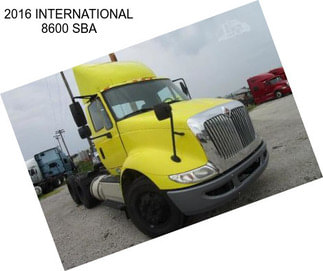 2016 INTERNATIONAL 8600 SBA