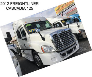 2012 FREIGHTLINER CASCADIA 125