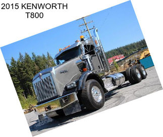 2015 KENWORTH T800