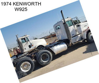 1974 KENWORTH W925