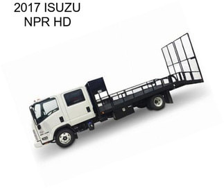 2017 ISUZU NPR HD