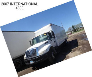 2007 INTERNATIONAL 4300