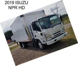 2019 ISUZU NPR HD