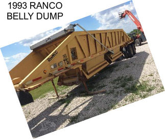 1993 RANCO BELLY DUMP