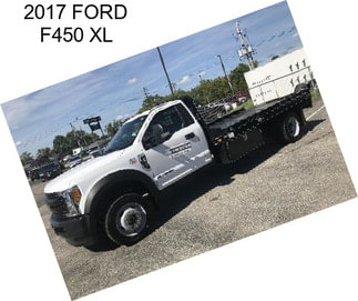 2017 FORD F450 XL