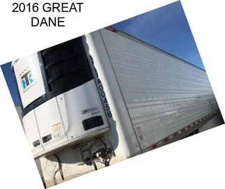 2016 GREAT DANE