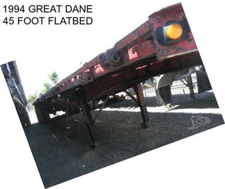 1994 GREAT DANE 45 FOOT FLATBED