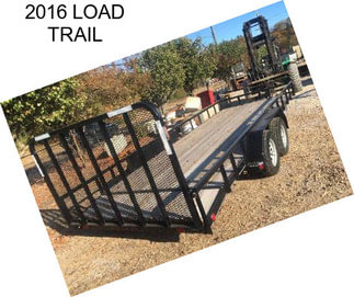 2016 LOAD TRAIL