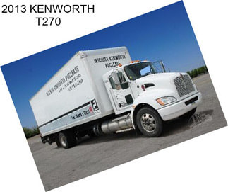 2013 KENWORTH T270