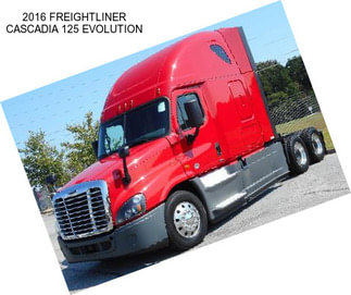 2016 FREIGHTLINER CASCADIA 125 EVOLUTION