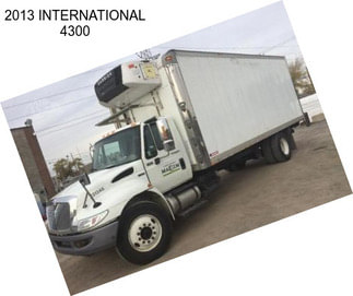 2013 INTERNATIONAL 4300