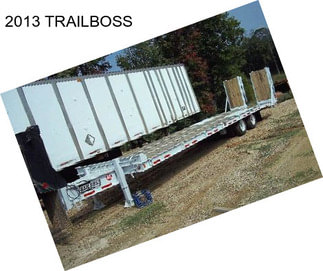 2013 TRAILBOSS