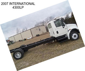 2007 INTERNATIONAL 4300LP