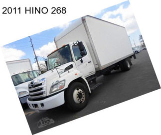 2011 HINO 268