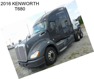 2016 KENWORTH T680