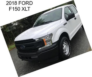 2018 FORD F150 XLT