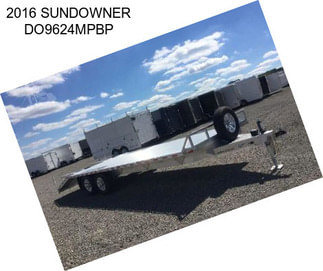 2016 SUNDOWNER DO9624MPBP