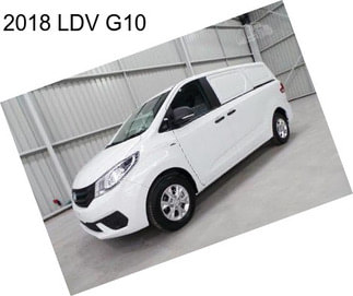 2018 LDV G10