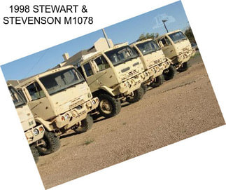 1998 STEWART & STEVENSON M1078