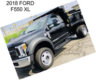 2018 FORD F550 XL