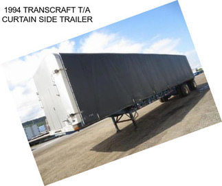 1994 TRANSCRAFT T/A CURTAIN SIDE TRAILER