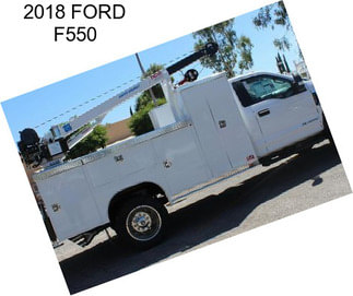 2018 FORD F550