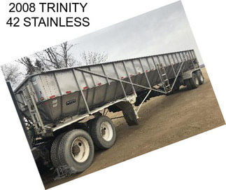 2008 TRINITY 42 STAINLESS