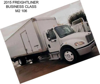 2015 FREIGHTLINER BUSINESS CLASS M2 106