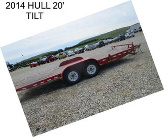 2014 HULL 20\' TILT