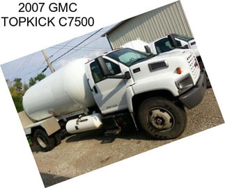 2007 GMC TOPKICK C7500