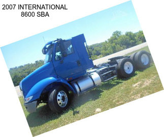 2007 INTERNATIONAL 8600 SBA