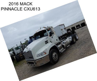 2016 MACK PINNACLE CXU613