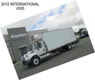 2012 INTERNATIONAL 4300