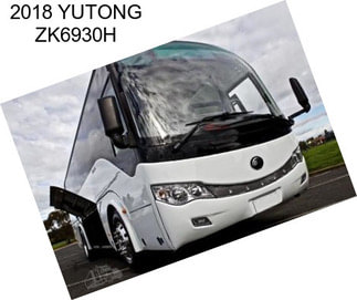 2018 YUTONG ZK6930H