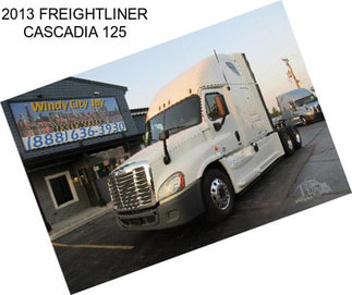 2013 FREIGHTLINER CASCADIA 125