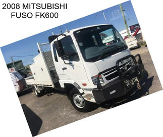 2008 MITSUBISHI FUSO FK600