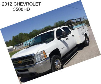 2012 CHEVROLET 3500HD