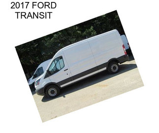 2017 FORD TRANSIT